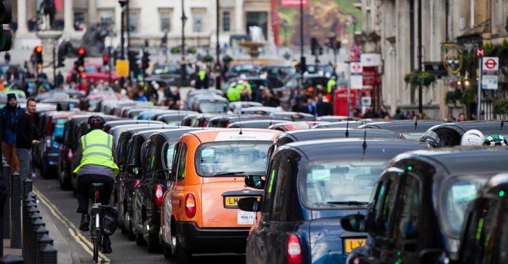 Very busy road